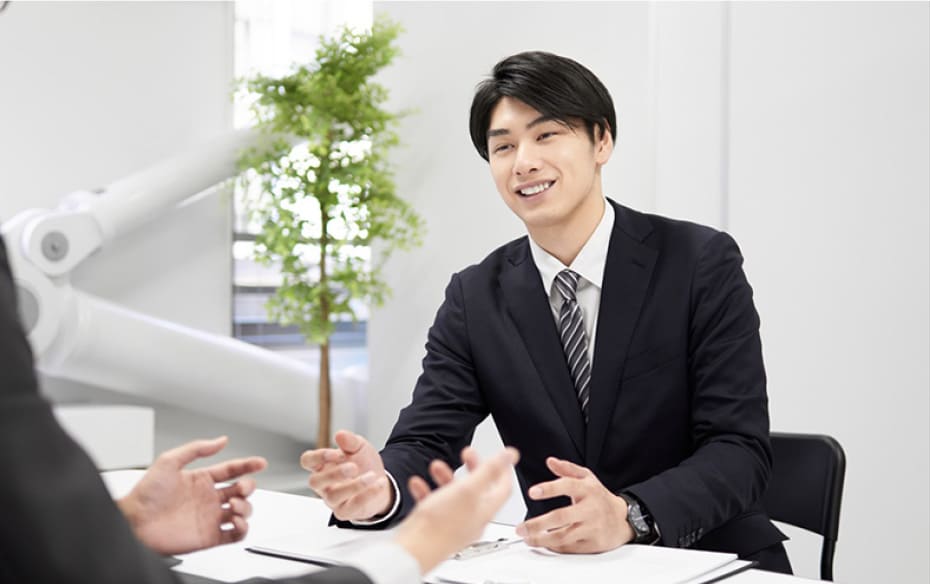 広島の制服「キョーリツコーポレーション株式会社」 キョーリツコーポレーション強み01:担当者による無料訪問